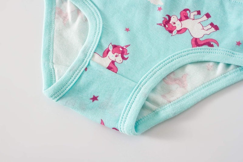 Boboking Baby Soft Cotton Unicorn Briefs for Girls - Image 5
